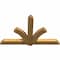Ekena Millwork Redmond Rough Sawn Timber Gable Bracket, Western Red Cedar, 72"W x 45"H x 4"D x 6"F, 15/12 Pitch GBW072X45X0406RED00RWR - alternate 5